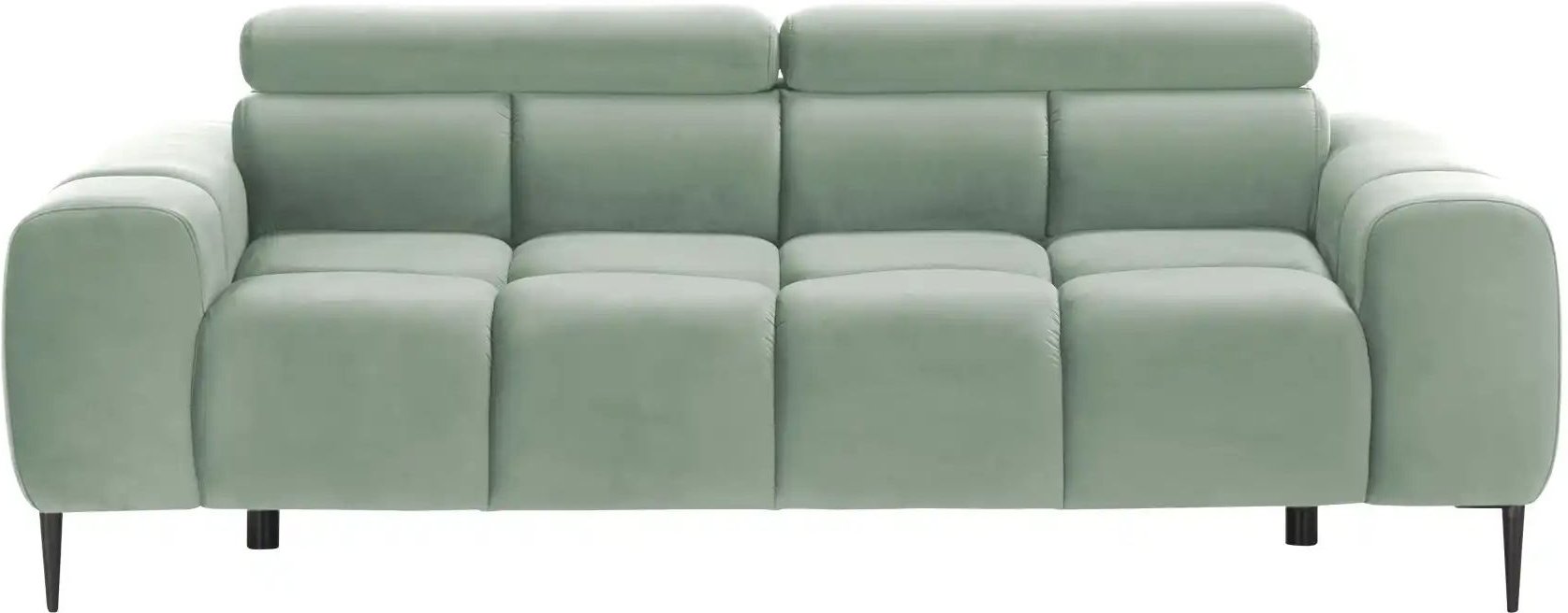 switch Einzelsofa Plaza ¦ grün ¦ Maße (cm): B: 212 H: 99 T: 105.0 Polstermöbel > Sofas > 3-Sitzer - Höffner