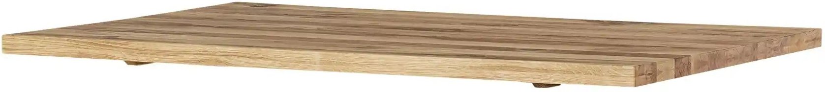Tischplatte aus massiver Wildeiche Comida ¦ holzfarben ¦ Maße (cm): B: 90 H: 4 Tische > Tischplatten - Höffner