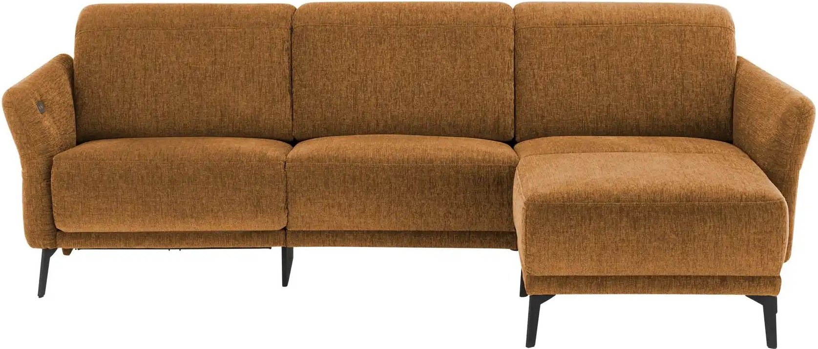 Ecksofa New York ¦ kupfer ¦ Maße (cm): B: 251 H: 85 T: 179.0 Polstermöbel > Sofas > Ecksofas - Höffner