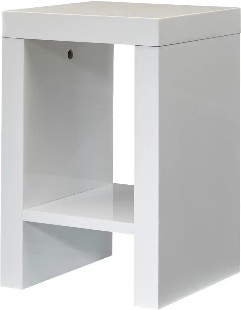 Thumbnail - Beistelltisch Ravenna ¦ weiß ¦ Maße (cm): B: 25 H: 40 T: 25.0 Tische > Beistelltische > Blumenständer - Höffner