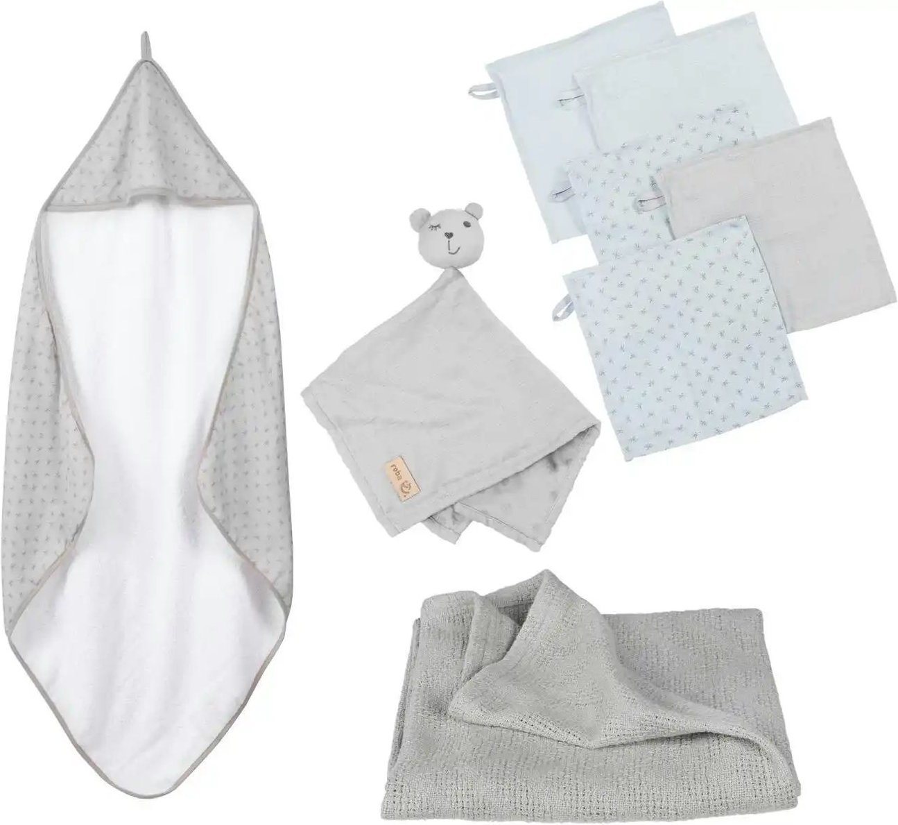 Roba Geschenkset Pflege Lil Planet ¦ grau ¦ Maße (cm): B: 80 H: 1 Baby > Baby Textilien > Baby Bettwaren - Höffner