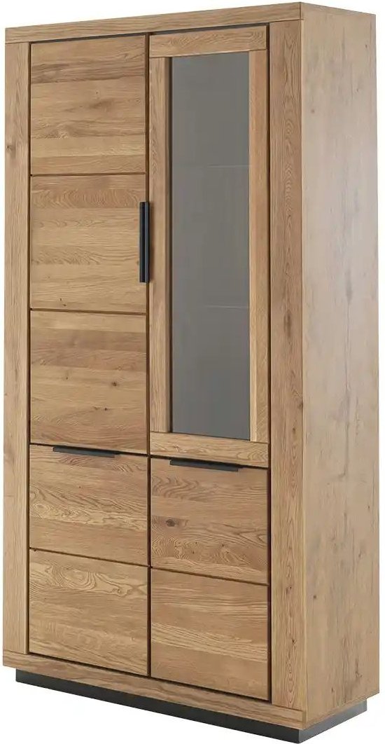 Thumbnail - uno Kombi-Vitrine Grinda ¦ holzfarben ¦ Maße (cm): B: 107 H: 200 T: 40.0 Schränke > Vitrinen - Höffner