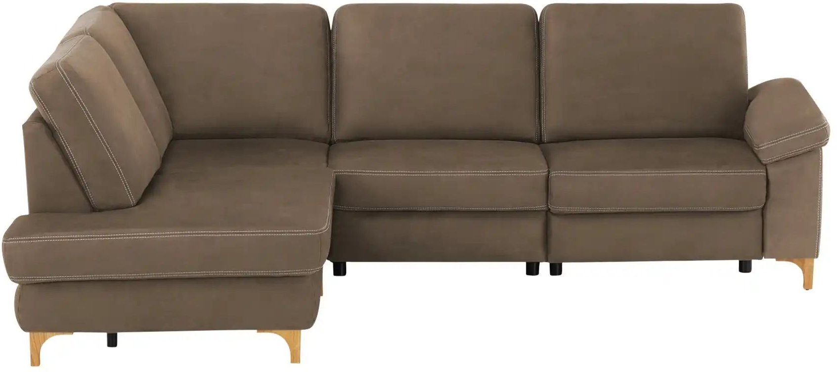 Thumbnail - Max Schelling Ecksofa Maximum Plus ¦ braun ¦ Maße (cm): B: 257 H: 89 T: 200.0 Polstermöbel > Sofas > Ecksofas - Höffner