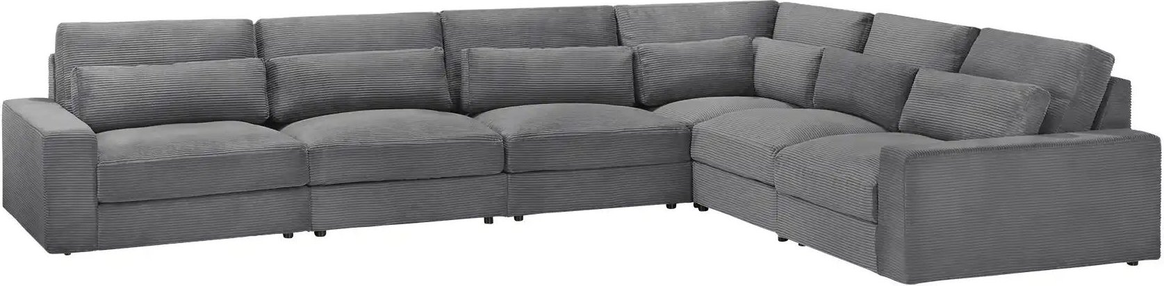 Ecksofa  Branna ¦ grau ¦ Maße (cm): B: 412 H: 88 T: 322.0 Polstermöbel > Sofas > Ecksofas - Höffner