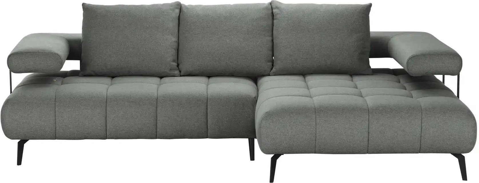 switch Ecksofa Magnetic ¦ grau ¦ Maße (cm): B: 266 H: 68,5 T: 180.0 Polstermöbel > Sofas > Ecksofas - Höffner