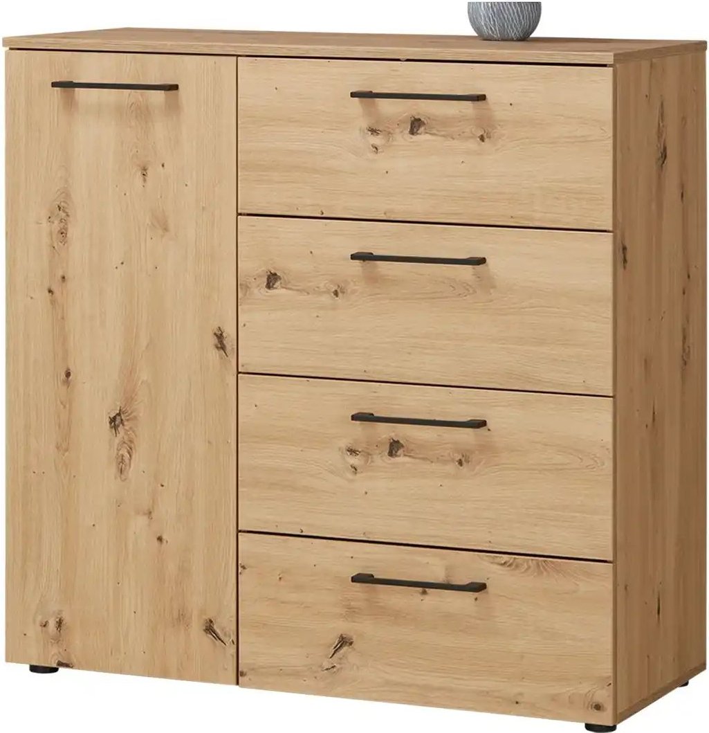 Kommode Birmingham ¦ holzfarben ¦ Maße (cm): B: 100 H: 99 T: 43.0 Kommoden & Sideboards > Kommoden - Höffner