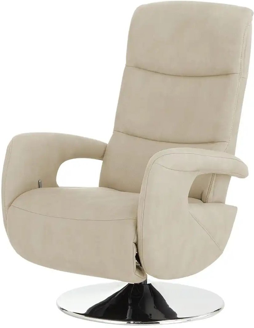 meinSofa Sessel mit Relaxfunktion Franzi-S ¦ beige ¦ Maße (cm): B: 71 H: 110 T: 83.0 Polstermöbel > Sessel > Fernsehsess...