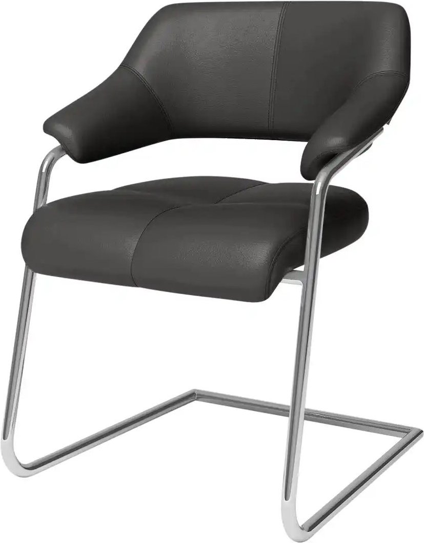 JOOP! Leder-Schwingstuhl Loft ¦ braun ¦ Maße (cm): B: 64 H: 86 T: 61.0 Stühle > Schwingstühle - Höffner