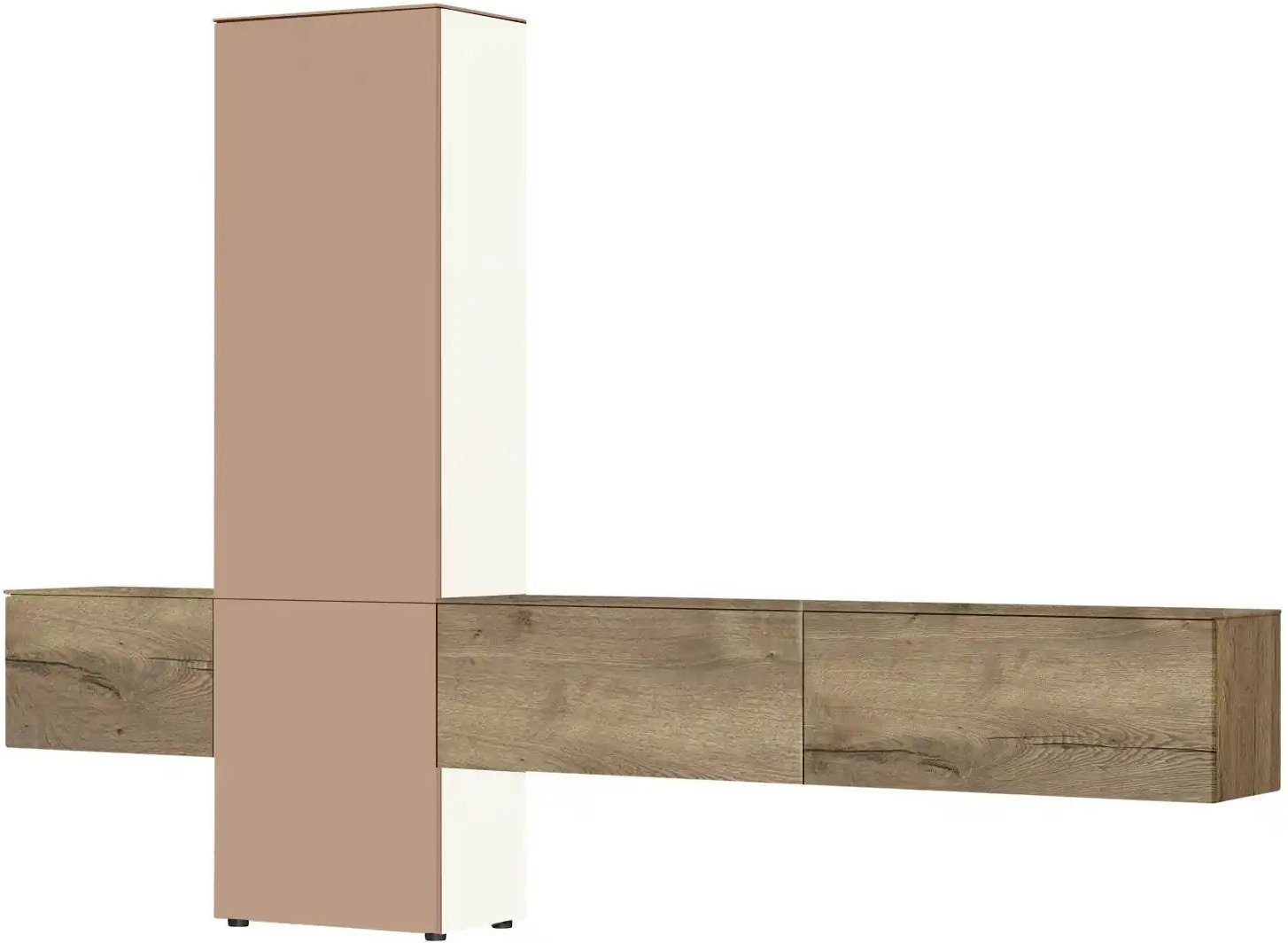 Content Wohnwand Style ¦ rot ¦ Maße (cm): B: 301 H: 205 T: 38.0 Kommoden & Sideboards > Wohnwände - Höffner