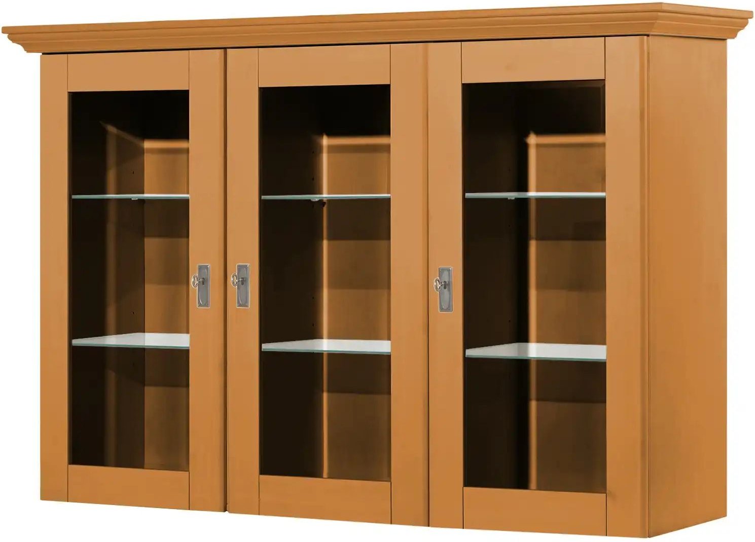 maison bleue Vitrinenaufsatz für Sideboard Florian ¦ holzfarben ¦ Maße (cm): B: 171,3 H: 112 T: 48.0 Schränke > Buffets ...