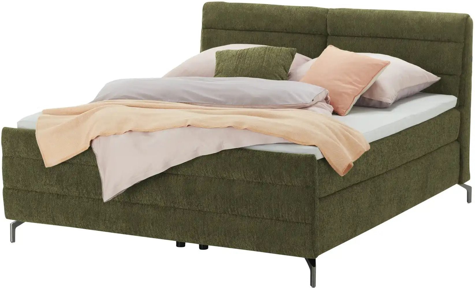 pop Boxspringbett Maranello ¦ grün ¦ Maße (cm): B: 188 H: 116 Betten > Boxspringbetten - Höffner