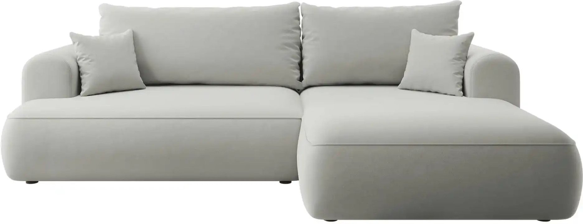 Selsey Ecksofa mit Schlaffunktion Ovo ¦ grau ¦ Maße (cm): B: 260 H: 93 Polstermöbel > Sofas > Ecksofas - Höffner