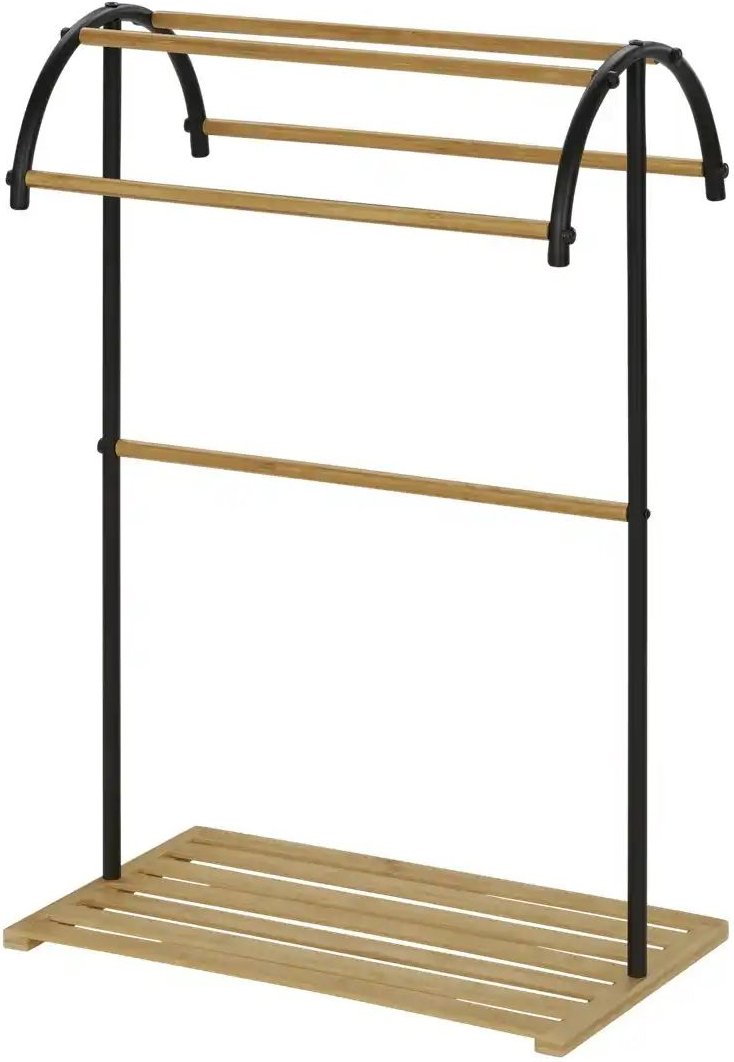 KHG Handtuchständer Bambus ¦ holzfarben ¦ Bambus ¦ Maße (cm): B: 32 H: 76,7 Badzubehör - Höffner