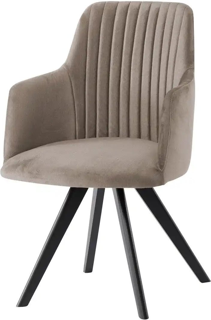 Woodford Polsterstuhl Eloy ¦ grau ¦ Maße (cm): B: 59 H: 87 T: 59.0 Stühle > Esszimmerstühle > Esszimmerstühle mit Armle...