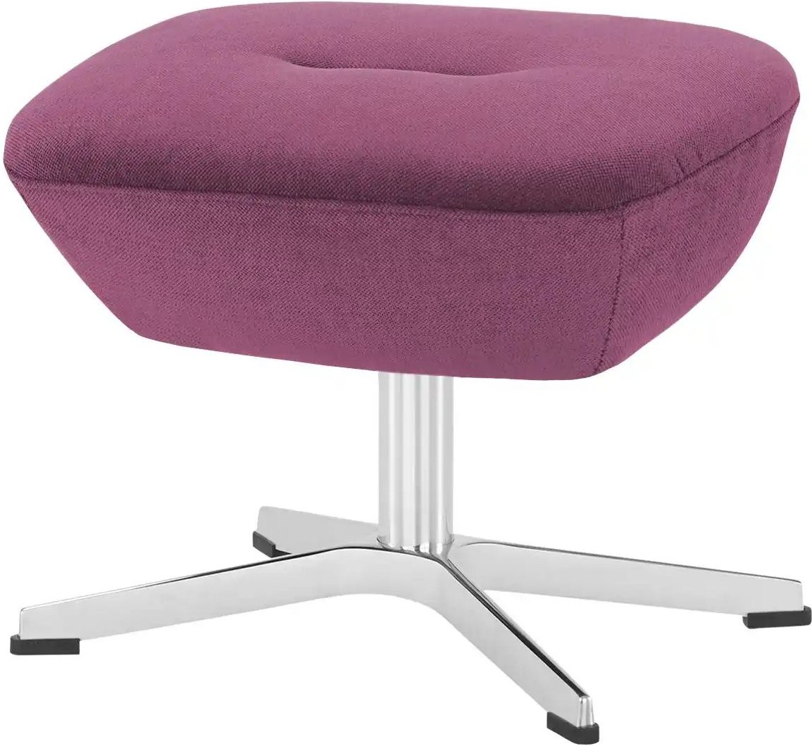 Fußablage Globe ¦ lila/violett ¦ Maße (cm): B: 50 H: 37 T: 36.0 Polstermöbel > Hocker - Höffner