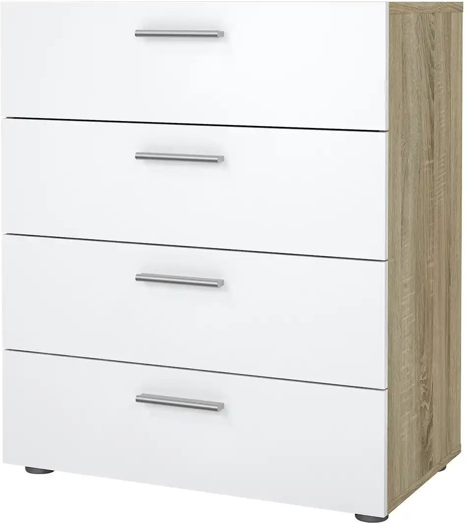 Kommode Pedara ¦ weiß ¦ Maße (cm): B: 70 H: 82 T: 40.3 Kommoden & Sideboards > Kommoden - Höffner