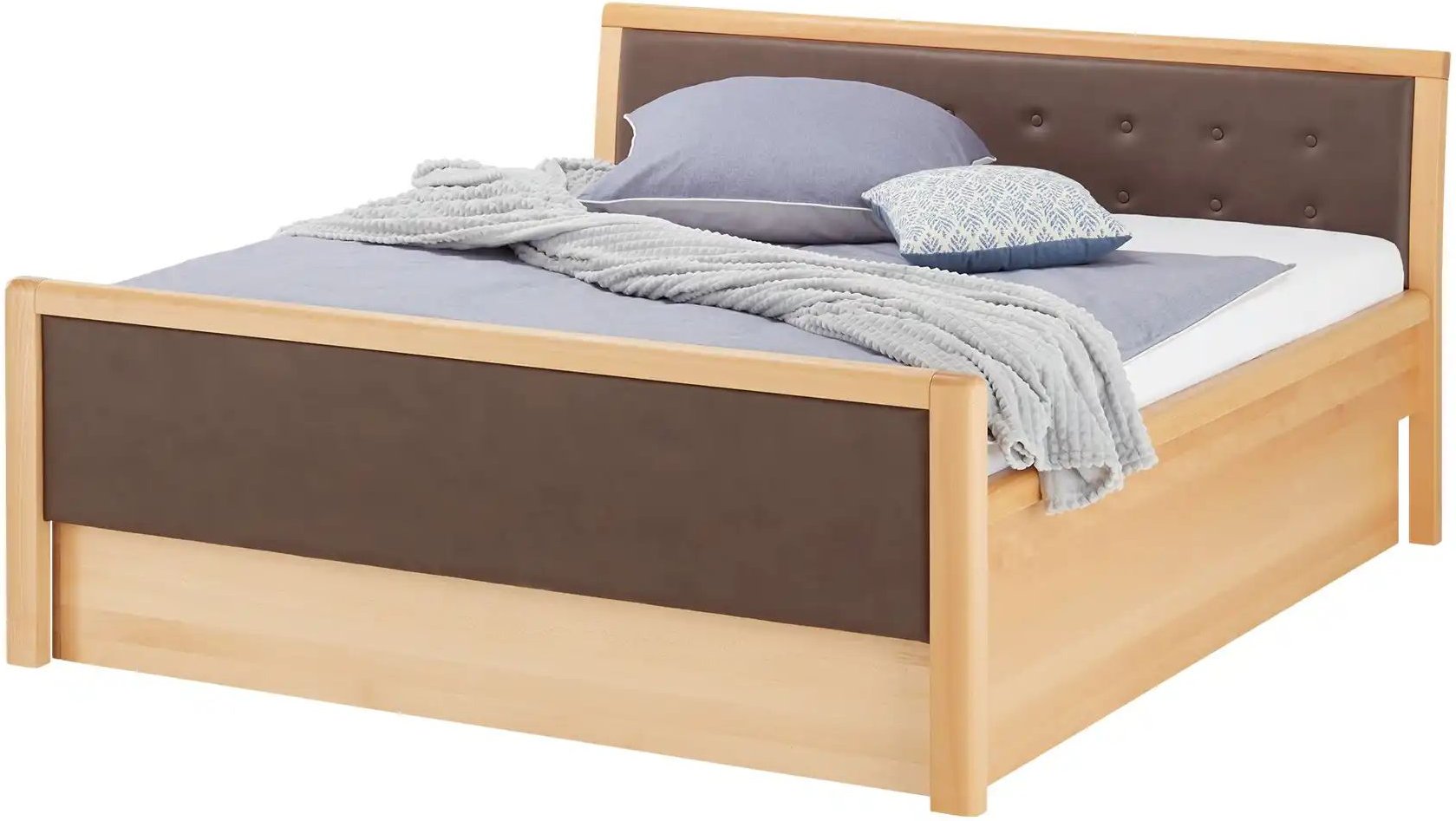 Holzbettgestell Forresta ¦ holzfarben ¦ Maße (cm): B: 152 H: 96,5 Betten > Bettgestelle - Höffner