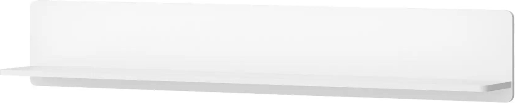 Wandboard Losini ¦ weiß ¦ Maße (cm): B: 140 H: 24 T: 21.6 Regale > Wandboards - Höffner