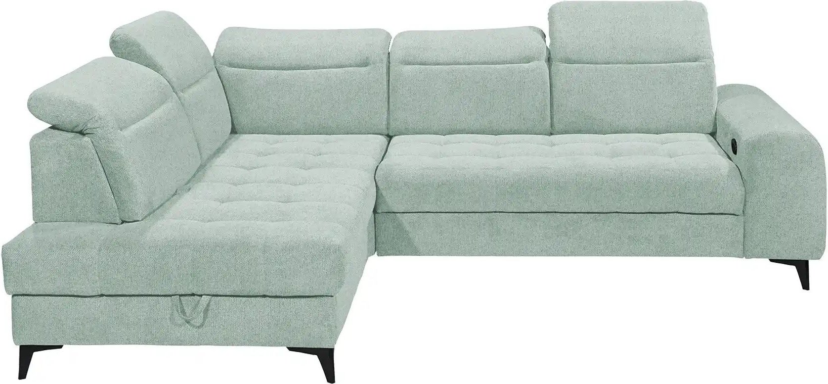 Ecksofa Rockdale ¦ grün ¦ Maße (cm): B: 282 H: 90 T: 200.0 Polstermöbel > Sofas > Ecksofas - Höffner