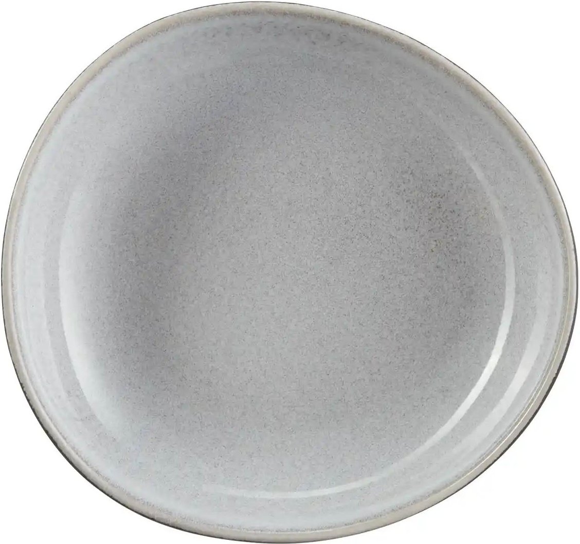 Peill+Putzler Suppenteller Como ¦ grau ¦ Porzellan ¦ Maße (cm): B: 18,5 H: 17,5 T: 4.3 Geschirr > Teller - Höffner