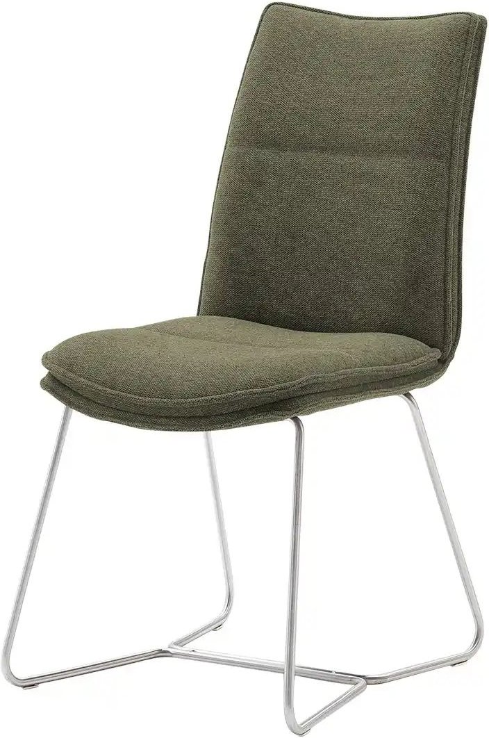 Esszimmerstuhl mit Griff Zabea ¦ grün ¦ Maße (cm): B: 48 H: 94 T: 65.0 Stühle > Küchenstühle > Polster Küchenstühle - Hö...