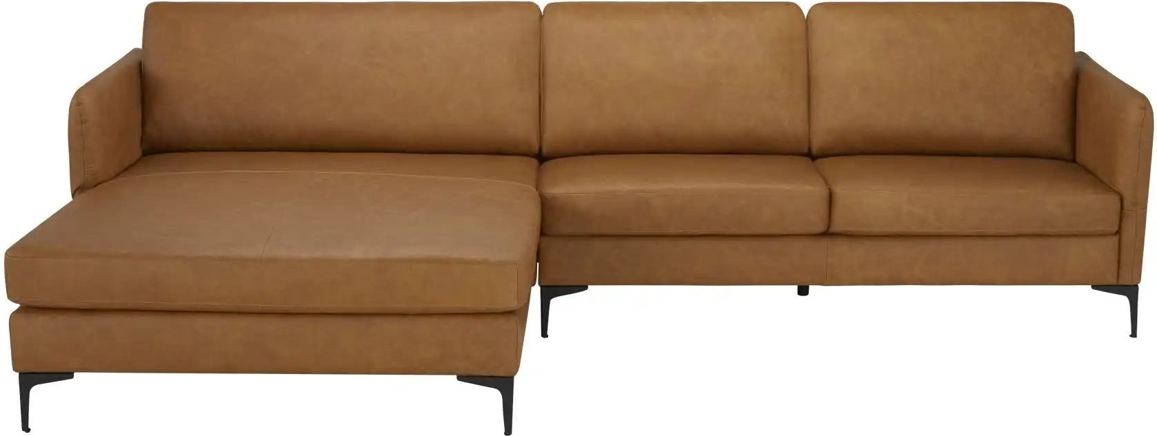 SCHÖNER WOHNEN Kollektion Ecksofa Leder Timeless ¦ braun Polstermöbel > Sofas > Ecksofas - Höffner