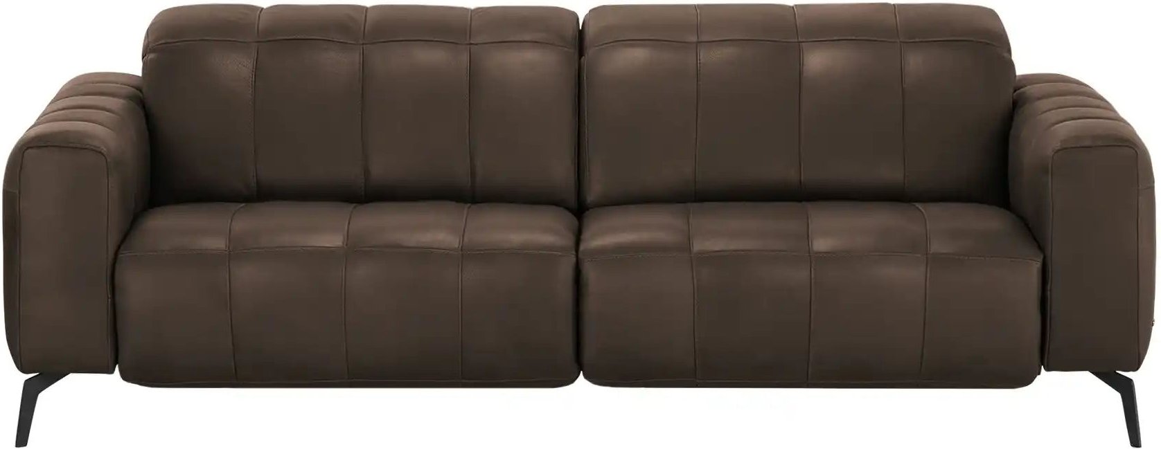 Natuzzi Editions Ledersofa mit Kopfteilverstellung Portento ¦ braun ¦ Maße (cm): B: 230 H: 78 T: 109.0 Polstermöbel > So...