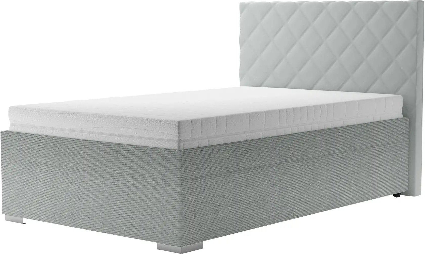 Polsterbett Kelso ¦ grün ¦ Maße (cm): B: 131 H: 117 Betten > Polsterbetten - Höffner