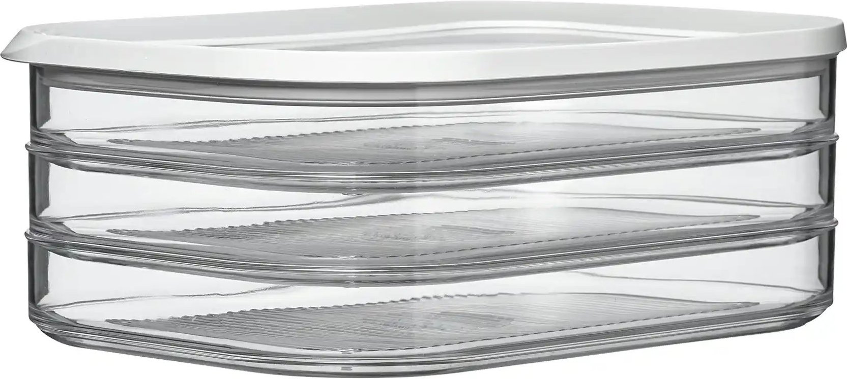 Mepal Kühlschrankdose Modula ¦ transparent/klar ¦ Kunststoff ¦ Maße (cm): B: 16 H: 8,6 Küchenzubehör & Helfer > Küchenh...