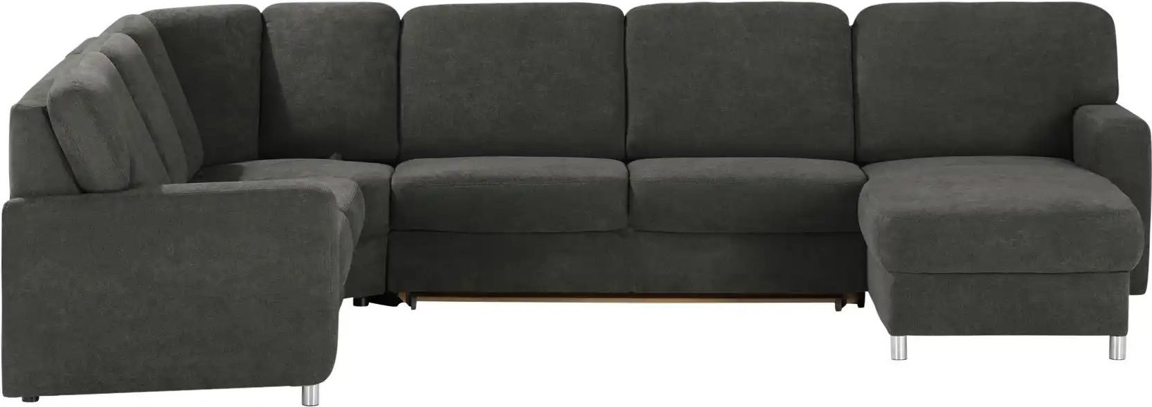smart Wohnlandschaft Valencia ¦ schwarz ¦ Maße (cm): B: 341 Polstermöbel > Sofas > Schlafsofas - Höffner