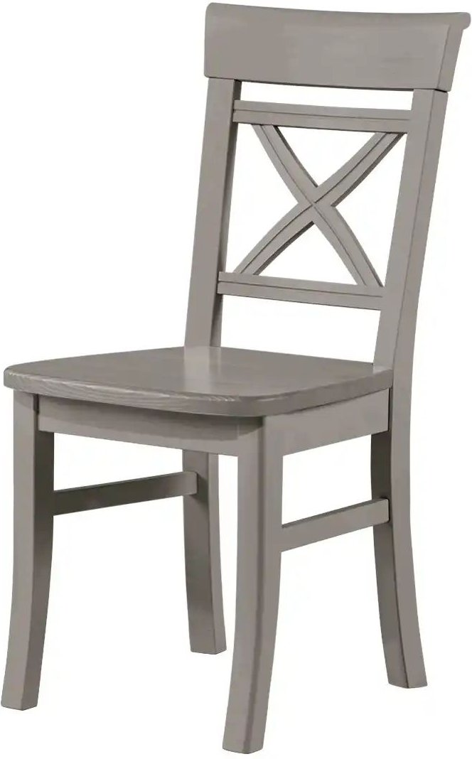 maison bleue Holzstuhl Florian ¦ grau ¦ Maße (cm): B: 45 H: 94 T: 43.0 Stühle > Holzstühle - Höffner