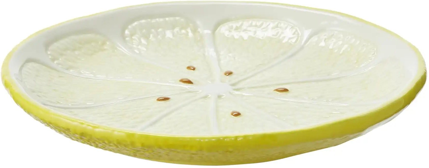 HOME STORY Zitronenteller S ¦ gelb ¦ Dolomite ¦ Maße (cm): B: 18,5 H: 2,5 Accessoires > Deko-Schalen - Höffner