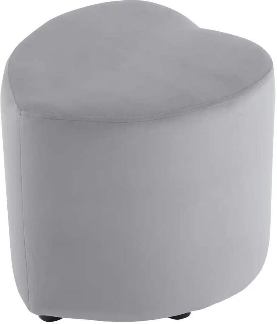 Hocker Love ¦ grau ¦ Maße (cm): B: 45 H: 47 T: 47.0 Polstermöbel > Hocker - Höffner
