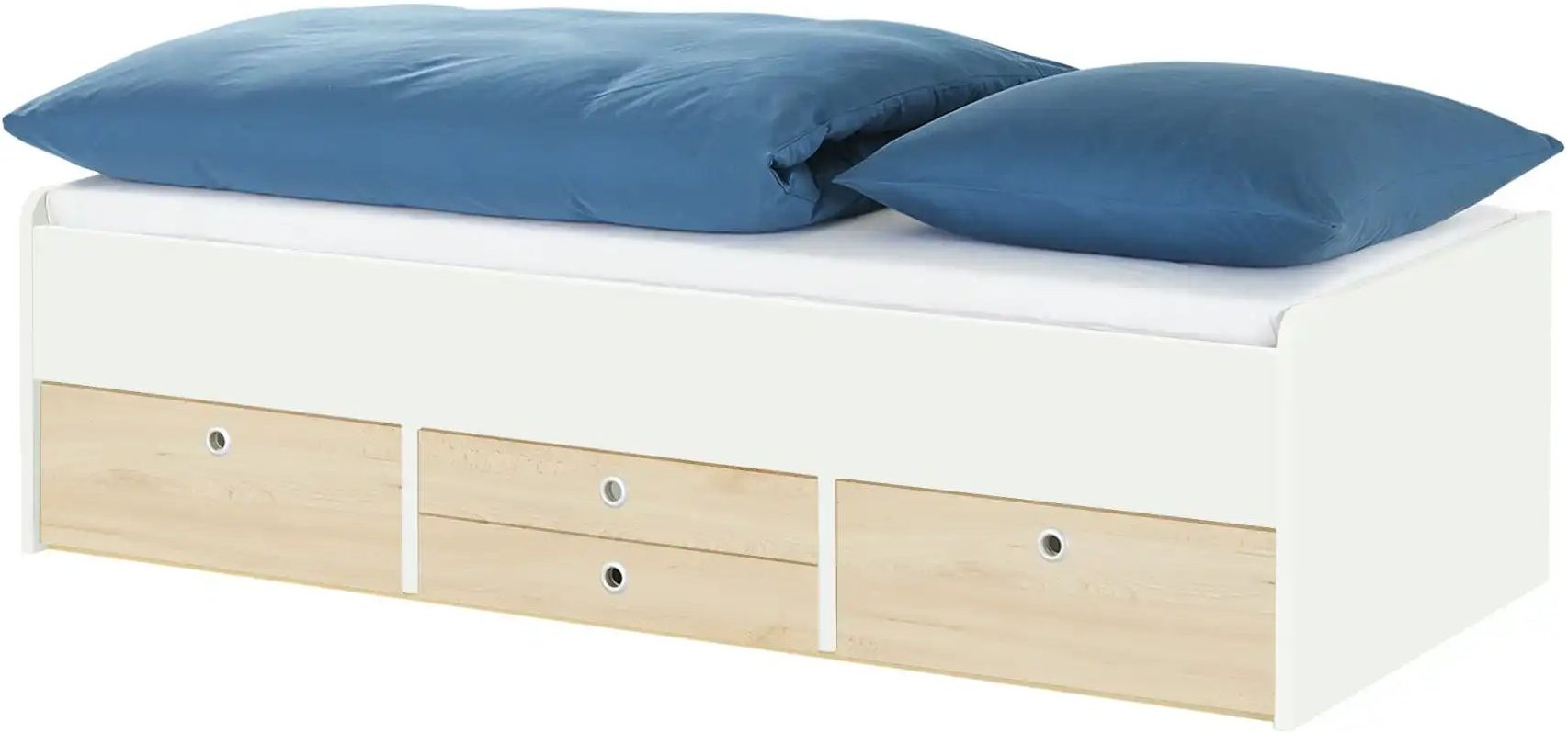 Schubkastenbett Grow Up ¦ weiß ¦ Maße (cm): B: 97 H: 54,5 Betten > Bettgestelle - Höffner