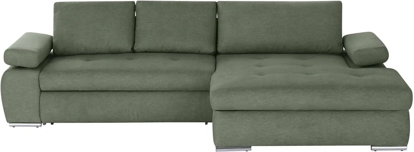 smart Ecksofa Ibby ¦ grün ¦ Maße (cm): B: 294 H: 73 T: 173.0 Polstermöbel > Sofas > 3-Sitzer - Höffner
