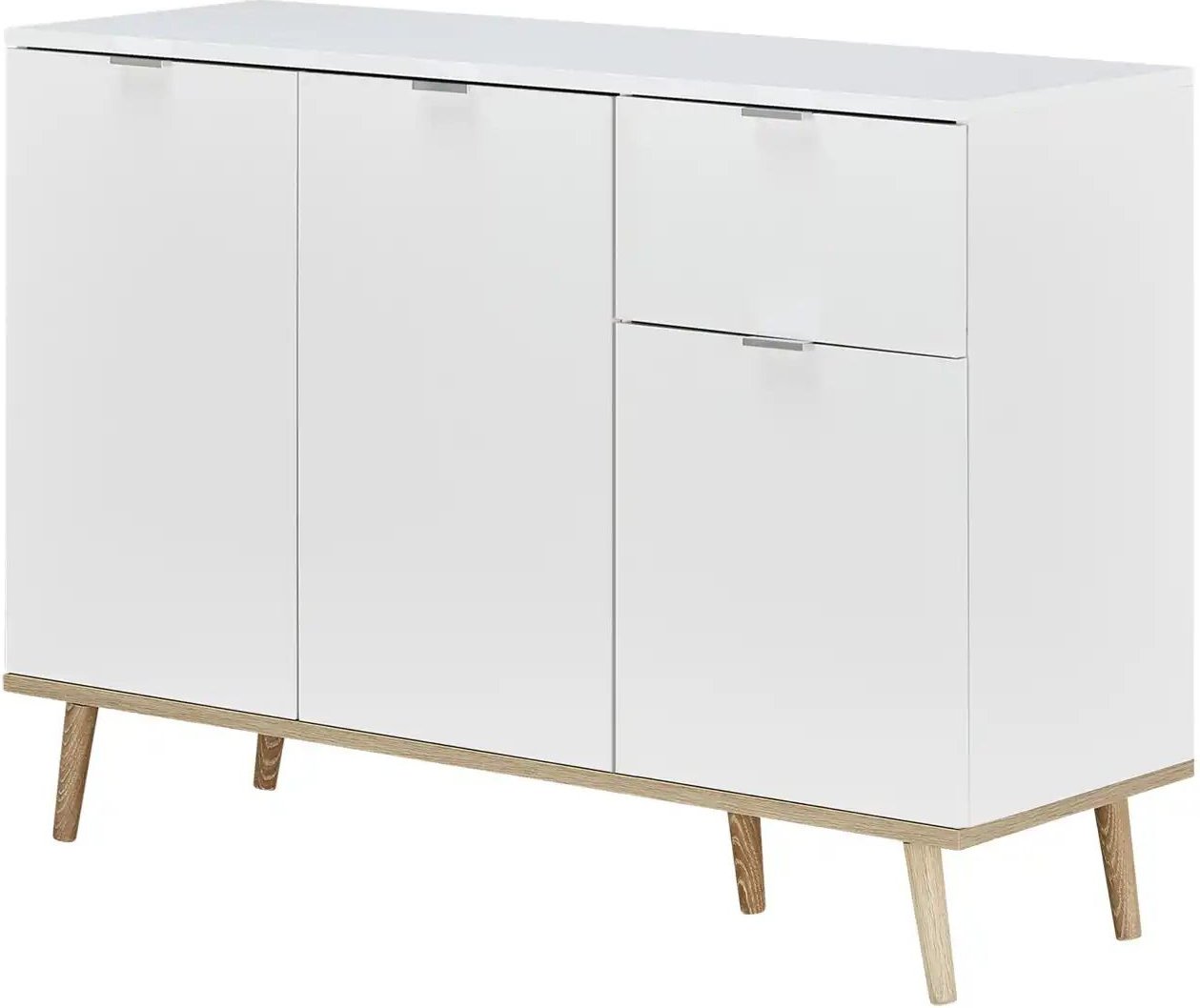 Kommode Gallese ¦ weiß ¦ Maße (cm): B: 120 H: 85 T: 40.0 Kommoden & Sideboards > Sideboards - Höffner
