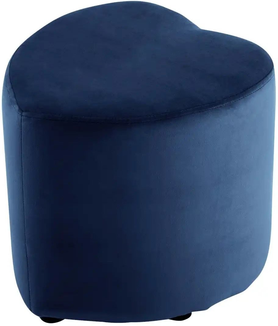 Hocker Love ¦ blau ¦ Maße (cm): B: 45 H: 47 T: 47.0 Polstermöbel > Hocker - Höffner