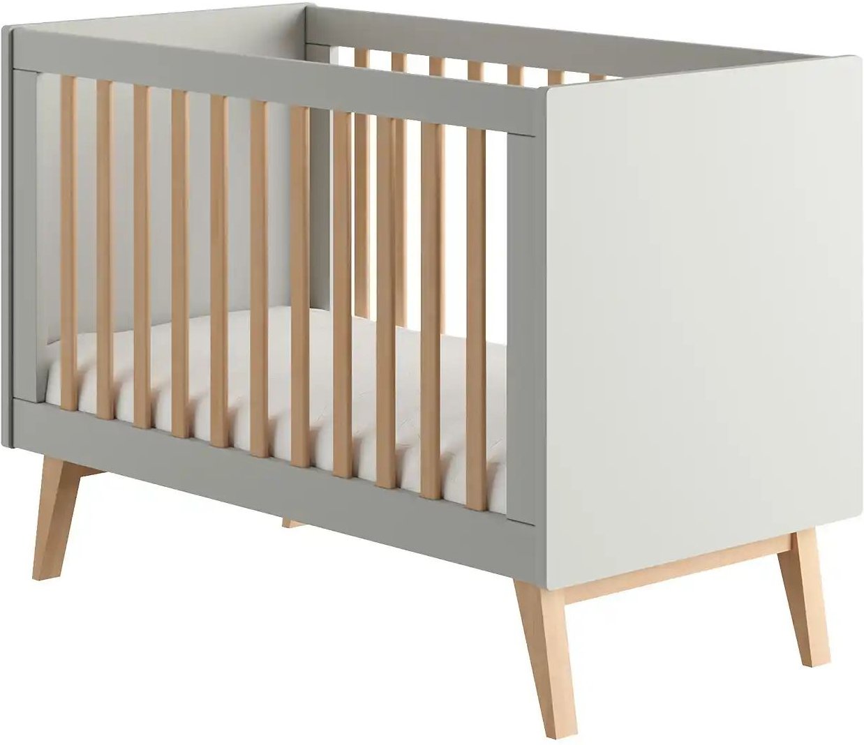 pinio Kinderbett Swing ¦ grau ¦ Maße (cm): B: 66 H: 89,5 Baby > Babymöbel > Babybetten - Höffner