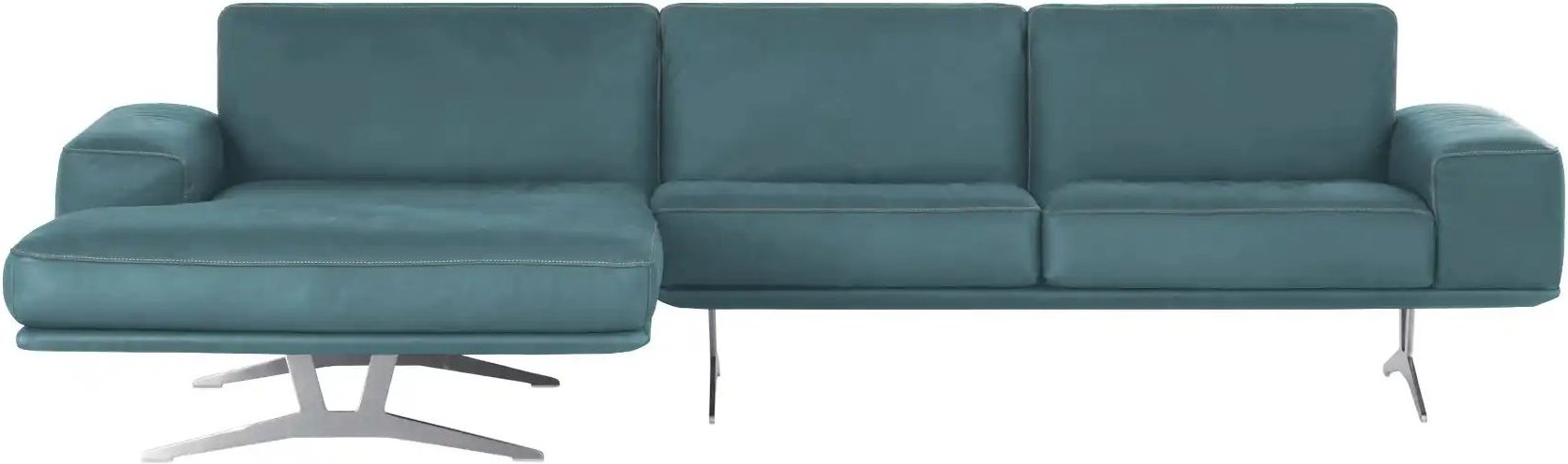 KOINOR Ecksofa Hiero ¦ türkis/petrol ¦ Maße (cm): B: 298 H: 80 T: 154.0 Polstermöbel > Sofas > Ecksofas - Höffner