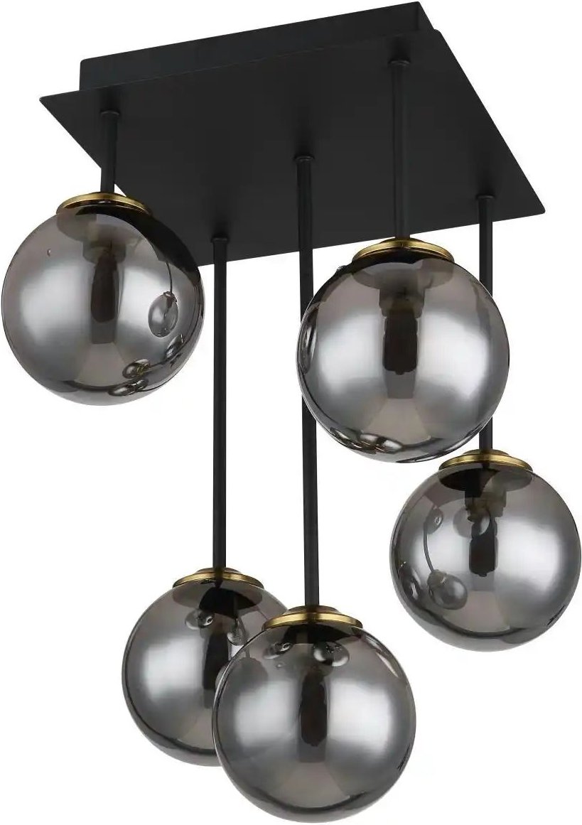 Globo Lighting Deckenleuchte Jorge ¦ schwarz ¦ Maße (cm): B: 25,5 H: 38 T: 25.5 Lampen & Leuchten > Deckenleuchten - Hö...