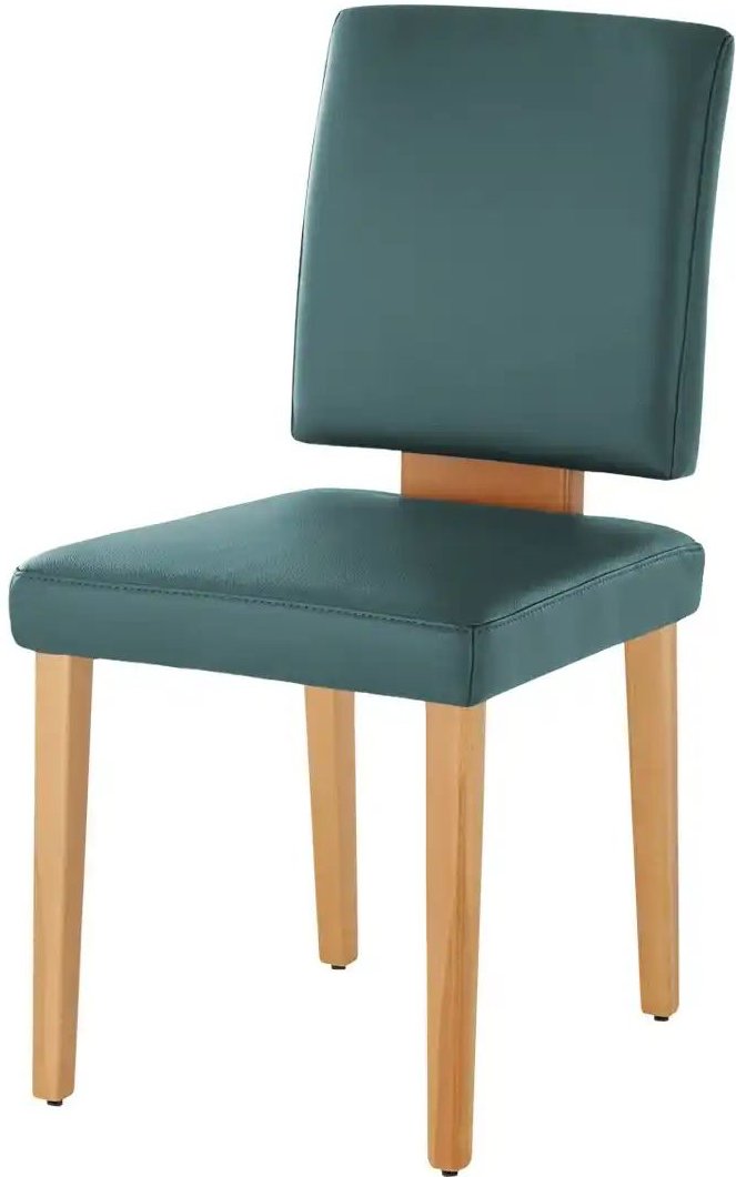 Leder-Polsterstuhl Canto III ¦ blau ¦ Maße (cm): B: 47 H: 93 T: 63.0 Stühle > Polsterstühle - Höffner