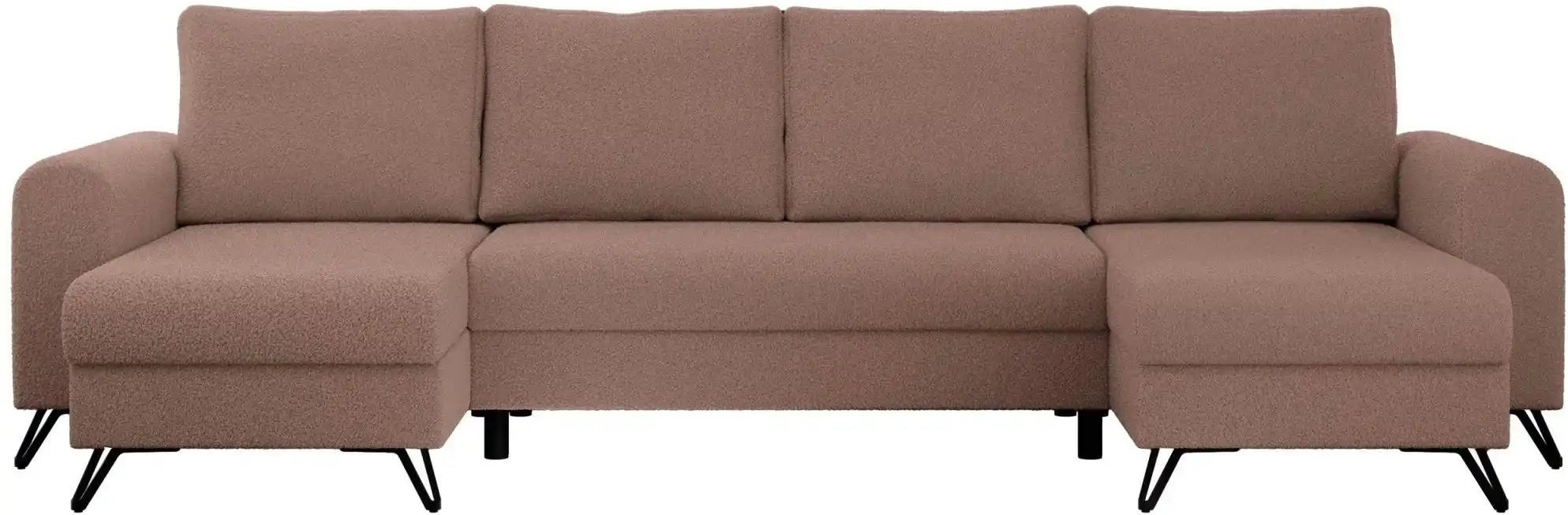 Wohnlandschaft Rosa ¦ rosa/pink ¦ Maße (cm): B: 312 H: 90 Polstermöbel > Sofas > Schlafsofas - Höffner