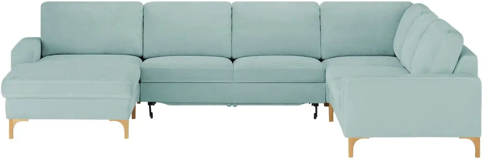 Max Schelling Wohnlandschaft  Maximum ¦ türkis/petrol ¦ Maße (cm): B: 333 H: 86 T: 253.0 Polstermöbel > Sofas > Schlafso...