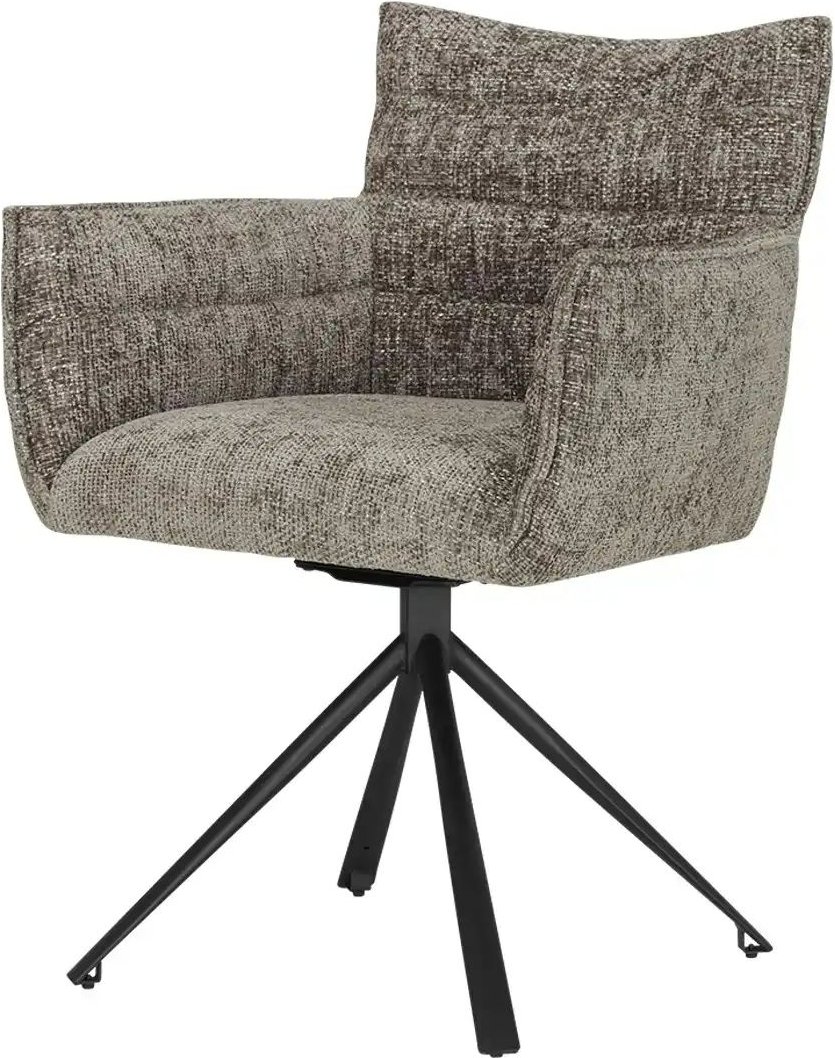 uno Armlehnstuhl drehbar Gabor ¦ grau ¦ Maße (cm): B: 61 H: 85,4 T: 59.0 Stühle > Esszimmerstühle > Esszimmerstühle mit ...