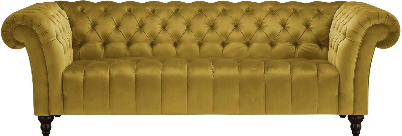Thumbnail - Big Sofa Canyon ¦ gelb ¦ Maße (cm): B: 230 H: 74 T: 101.0 Polstermöbel > Sofas > 3-Sitzer - Höffner