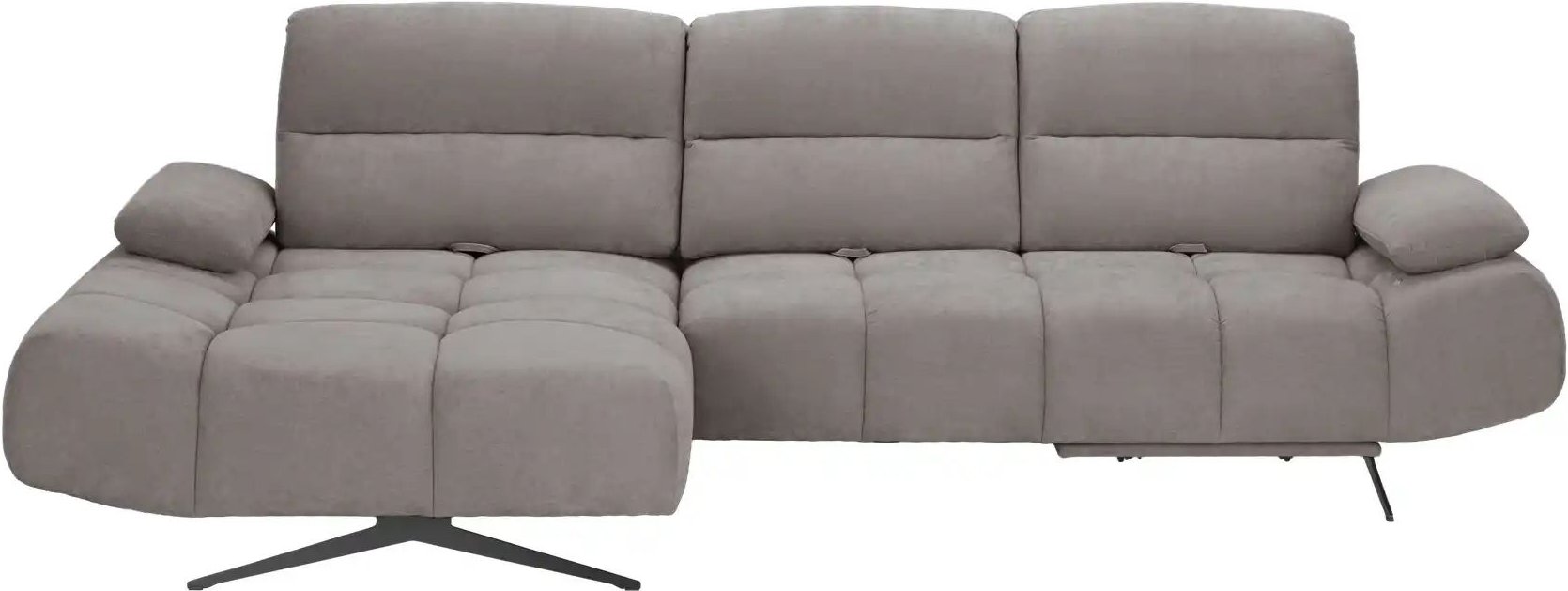 switch Ecksofa Falcao ¦ grau ¦ Maße (cm): B: 284 H: 91 T: 173.0 Polstermöbel > Sofas > Ecksofas - Höffner