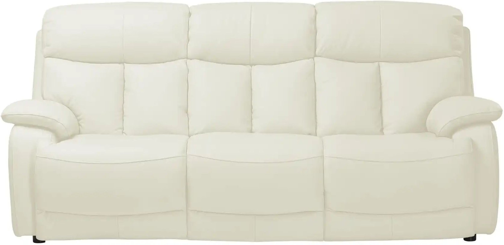 Wohnwert Ledersofa aus Echtleder Ambra ¦ beige ¦ Maße (cm): B: 218 H: 102 T: 102.0 Polstermöbel > Sofas > 3-Sitzer - Höf...