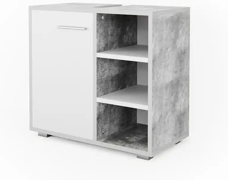 Waschbeckenunterschrank ¦ grau ¦ Maße (cm): B: 60 H: 55,6 Schränke > Badschränke > Waschbecken-unterschränke - Höffner