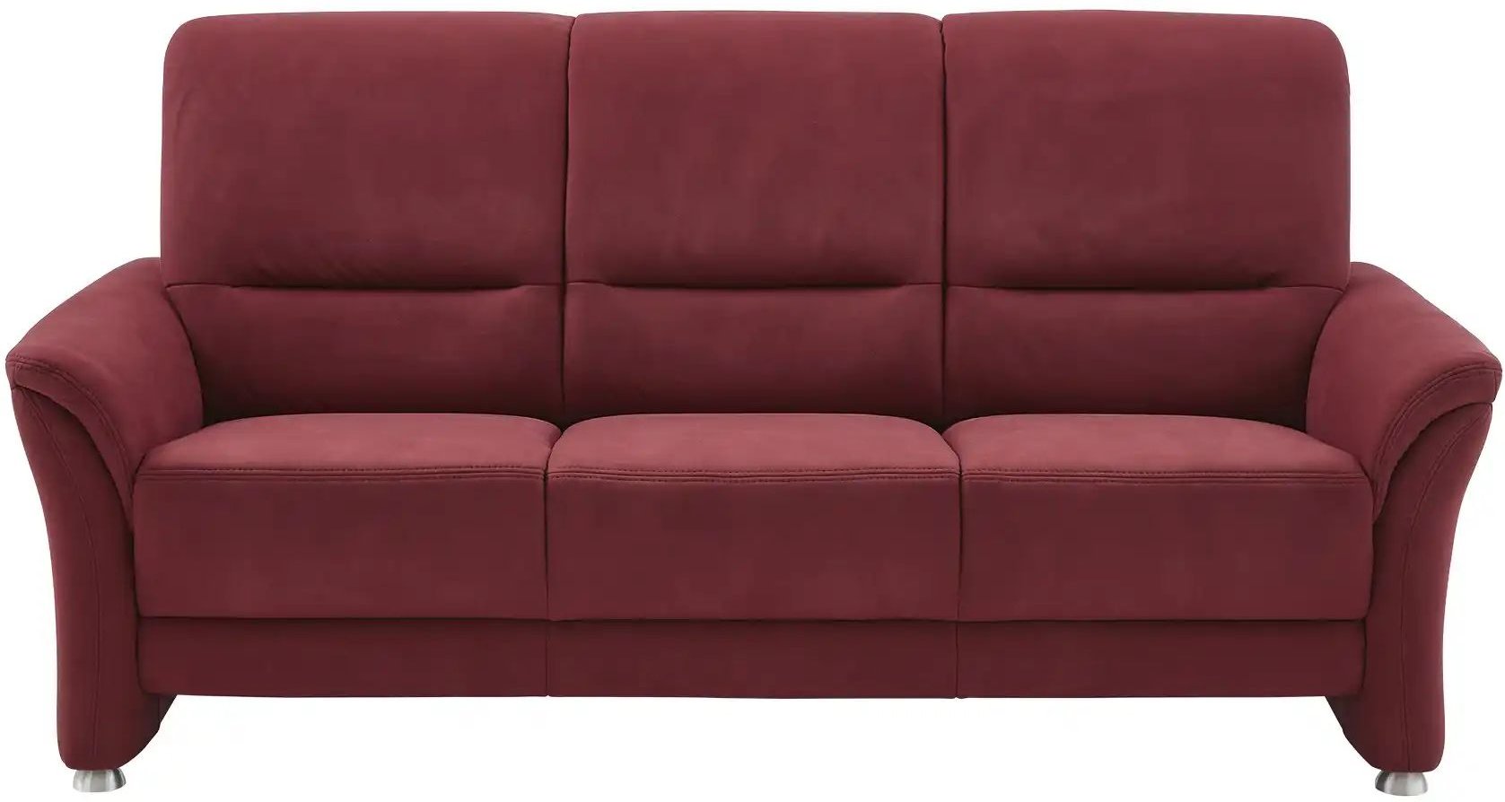 meinSofa Einzelsofa  Monika ¦ rot ¦ Maße (cm): B: 198 Polstermöbel > Sofas > 3-Sitzer - Höffner