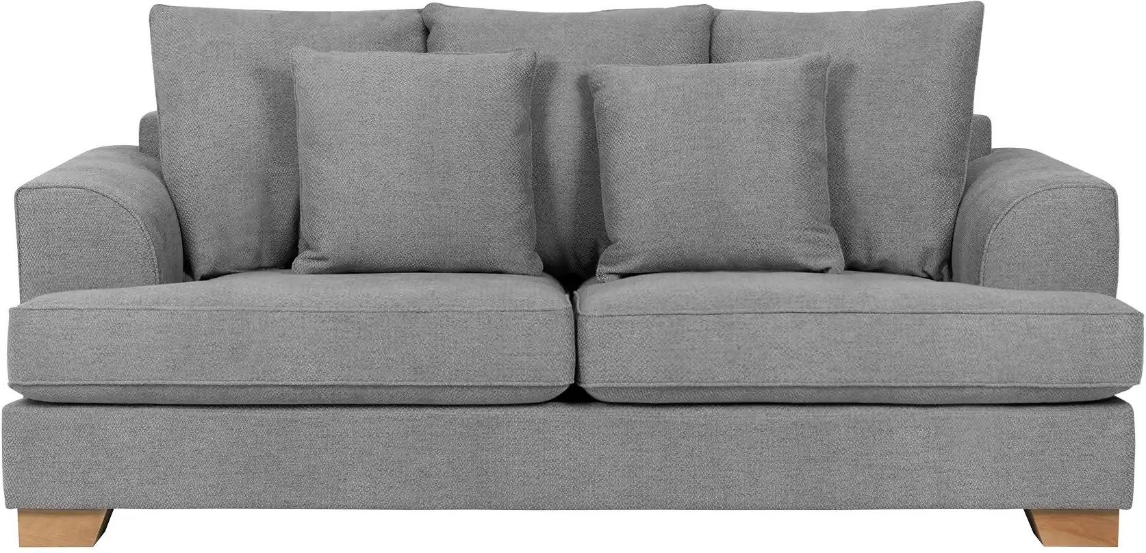 SOHO Sofa Franka ¦ grau ¦ Maße (cm): B: 199 H: 87 T: 103.0 Polstermöbel > Sofas > 2-Sitzer - Höffner